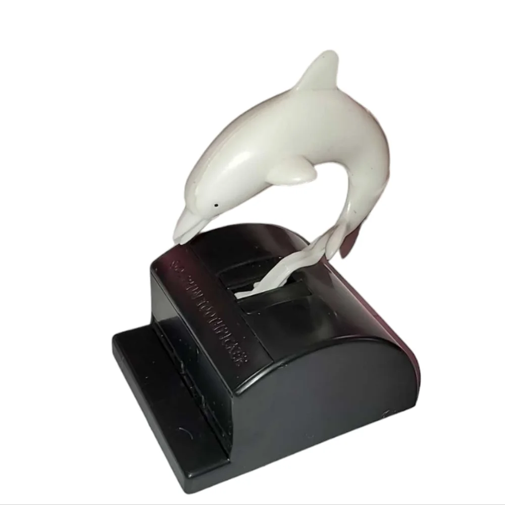 Black & White Dauphin Toothpick Dispenser Manuel Operating